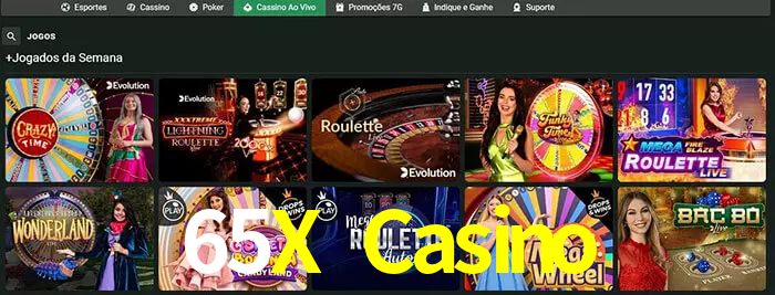 65X Casino bet